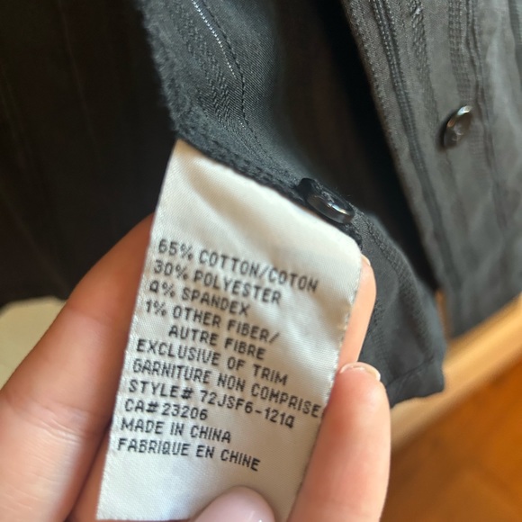 Jessica Sport Black Longsleeve Blouse - Picture 6 of 6